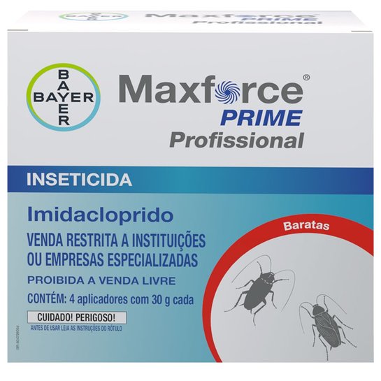 kanatlar açılırsa İş Tanımı  Maxforce Prime Profissional Bayer Mata Baratas (4x30g)